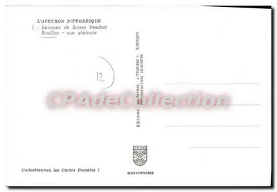 Bouillac — ogólny widok — Wydawnictwo Diplôme — Rewers