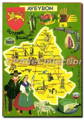 Aveyron — Guyenne — Editor: CAP THEOIAc ÉDITIONS REUNIES