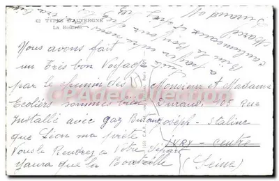 Cena de vida — A Dança da Auvergne — Cap, n° 62 — Verso