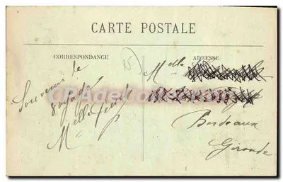 Ruínas do Castelo de Miremont — 1723 — Edição Francesa Dupuy, Mauriac — Verso
