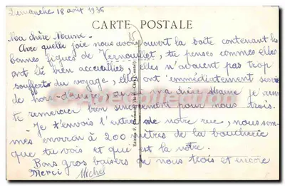 Vic-sur-Cère - Casa dos Príncipes de Mônaco — Verso