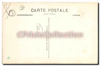 Salers - Beffroi — B. Labore - Aurillac, no 631 — Arka yüz