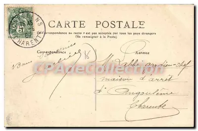 Confolens — Riva direita do rio Vienne — H. Caïsan, Confolens — Verso