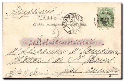 Zamek w Larochefoucauld (Charente) — Librairie Barrand, Angoustrine — Rewers