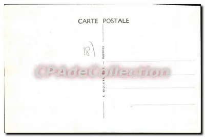 Bourges - Observatório Astronômico do Abbé Moreux — Editor E. Maquaire, n° 389 — Verso