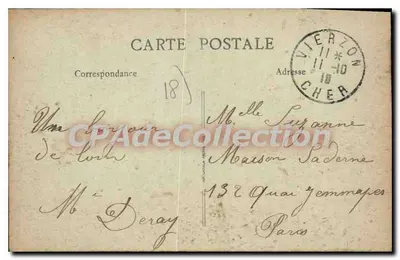 Vierzon — Spływ Yèvre — wydawca nieznany, nr 534 — Rewers