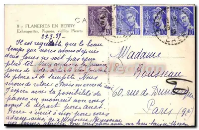 Castelo de Pignons — Berry — editor Cerm — Verso