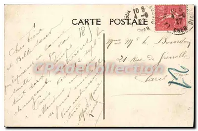 La Guerche (Cher) — Zamek — wydawca nieznany, nr 6 — Rewers