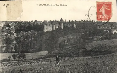 Culan (Cher) — Vista Geral — Editor E.M. n°8