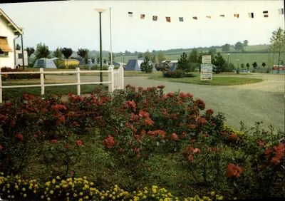 Entrada do camping — Arnay-le-Duc (Côte-d'Or) — Éditions 'LA CIGOGNE'