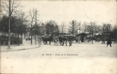 Dijon — Plac Républika — wydawca nieznany, nr 55