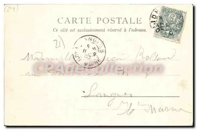 La Gare — Dijon — éditeur N° 2813 — Rewers
