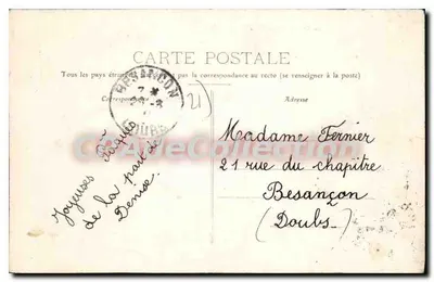 Dijon — S' Bernard — Place Étienne-Dolet — Rewers