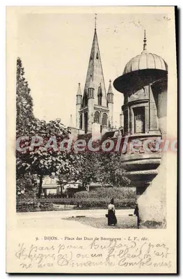 Dijon — Plac Duków Burgundii — L. V., wyd.