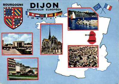 Dijon — Przecinek Europejski — Burgundia — Wydawca Diplomate