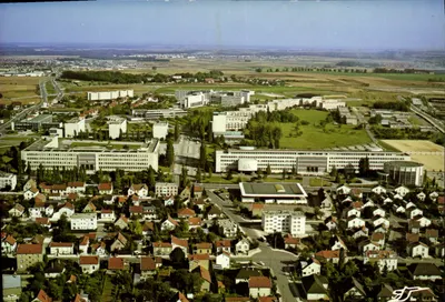 Dijon (Côte-d'Or) — Widok lotniczy na całość uniwersytetu — Wydawca Francja, Lyon