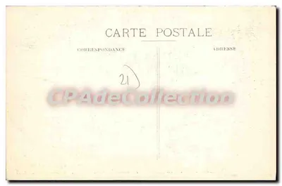 Montbard (Côte-d'Or) — W Parku Buffona — Poranek w Maju — H. G. Daloz fot. Montbard — Rewers