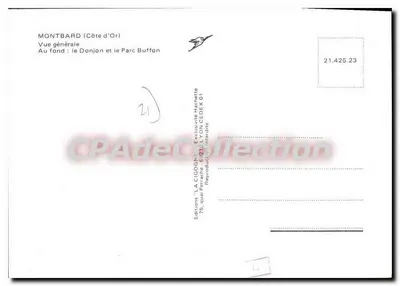 Montbard (Côte d'Or) — Ogólny widok — Wydawnictwo LA CIGOGNE — Rewers