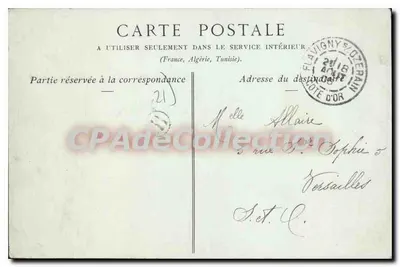 SEMUR — Les Vaux, widok z mostu Joly — Fot. Zbiory ND. n°27 — Rewers