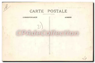 Abbaye de LA BUSSIÈRE-sur-OUCHE (Côte-d'Or) — widok zamek z jego gotyckimi oknami — wydawca nieznany — Rewers