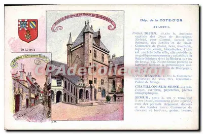 Dijon — Stara stolica Duców Burgundii — Wydanie specjalne Pastilles Valda