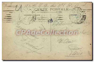 Nuits-Saint-Georges — Igreja de São Denís — Ed. Coron Nuits — Verso
