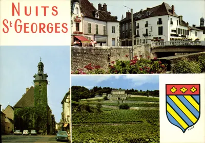 Nuits-Saint-Georges — vista panorâmica — S.A.D. 75 Quai Perrache - Lyon