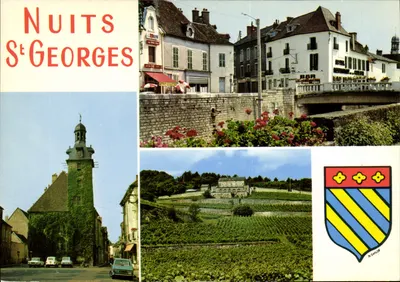 Nuits-Saint-Georges — vista panorâmica — S.A.D. Lyon