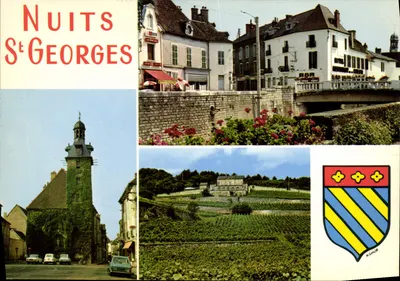 Nuits-Saint-Georges — vista panorâmica — S.A.D. Éditions Lyon
