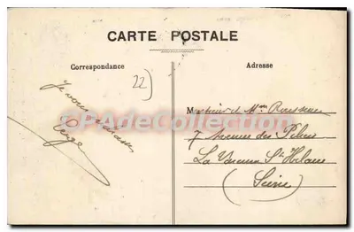 Dinan - Torre Santa Catarina — Edição A. G., Maganlus Modernes, Dinan, n°12 — Verso