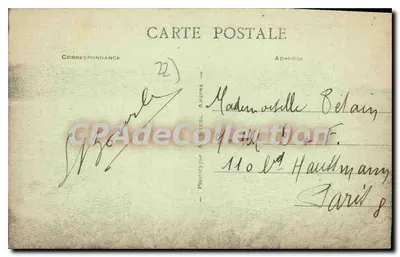 Perros Guirec - Embarcações de Praia diante de Trestraou — A. B. — n°113 — Verso