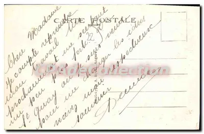 Perros-Guirec (C.-du-N.) — Tresstrau en de Villas van Pors Nevez — A 8 — Achterkant
