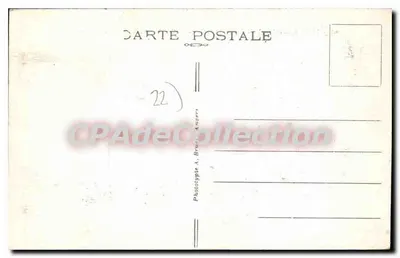 Perros-Guirec (C.-du-N.) — O Casino e o Grand Hôtel de la Plage — A. B. — Verso