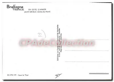 Saint-Brieuc — Pod Wieżą — Wydawnictwo La Cigogne — Rewers