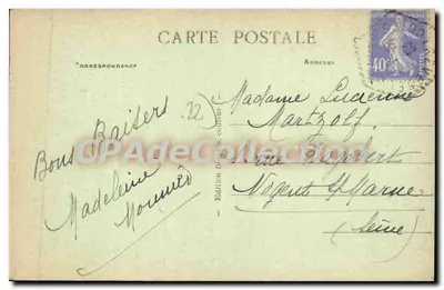 As Grutas de l'Isnin, St-Quay-Portrieux (C.-du-N.) — A. B. — n°11 — Verso