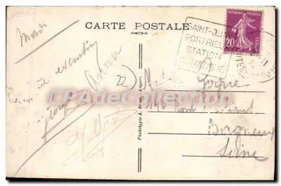 Saint-Quay-Portrieux (C.-du-N.) — A Praia da Condessa — A. B. — Verso
