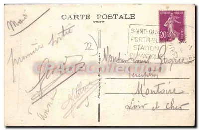 Saint-Quay-Portrieux (C.-du-N.) — La Plage — A. B. — Phototypie & Bruyn — Verso