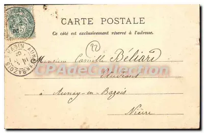 Saint-Quay-Portrieux — Spiaggia della Contessa — J.-B. Barat, editore-fotografo, Parigi — n° 224 — Verso
