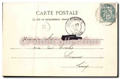 Portrieux - O Sémaphore — G. F. — n° 921 — Verso