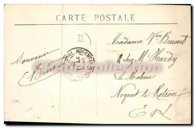 Praia de SAINT-QUAY e Falésias — Bretanha — editor Magny, fotógrafo, Saint-Quay-Portrieux, n° 1152 — Verso