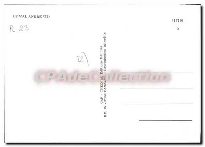 ले वाल एंड्रे — पूर्ण दृश्य, पोर्ट, समुद्र तट, चट्टानें — CAP - THEOAC Éditions Réunies — पीछे
