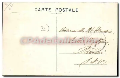 Abbaye de Bon-Repos — Ruiny pokryte lianami — Maucel, fot.-wyd., Binie — Rewers