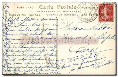 Plestin-les-Grèves (Côtes-du-Nord) — A Praia de Saint-Efflam e o Castelo de Toulinet — Editor não identificado, n° 118 — Verso