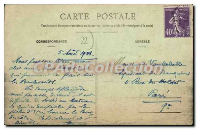 PLOUMANACH - Villa, Parkar Men Ru et le Phare — Verso