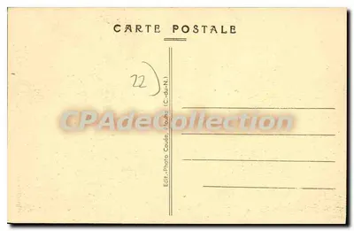 PLOUHA (C.-du-N.) — Falésias e Praia do Palus — Photo Couéeé — Verso