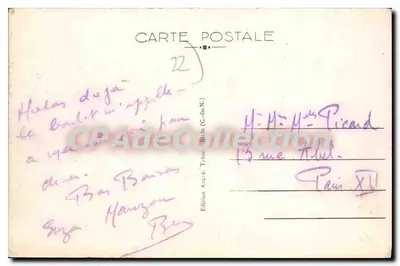 Binic (C.-du-N.) — Les Quals — Edição Ancié T. Picard — Verso