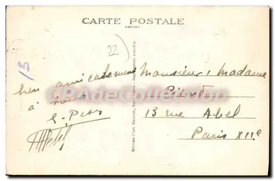 BINIC — A Praia do Portinho — Hamonic, São B. n° 8919 — Verso