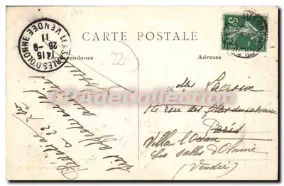 Ruínas do Castelo de La Hunaudais — Côte-d'Or — n°275 — Verso