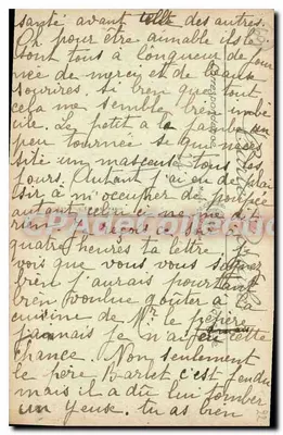 Guingamp — Rue Notre-Dame — Restaurant Guillerm-Quère — LL. — Verso