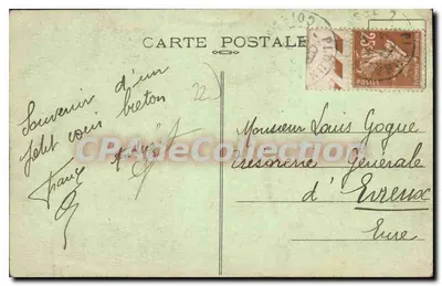 Widok na most w Bréhec — linia Plouha-Paimpol — wydawca E. Hamonic, St-B — Rewers